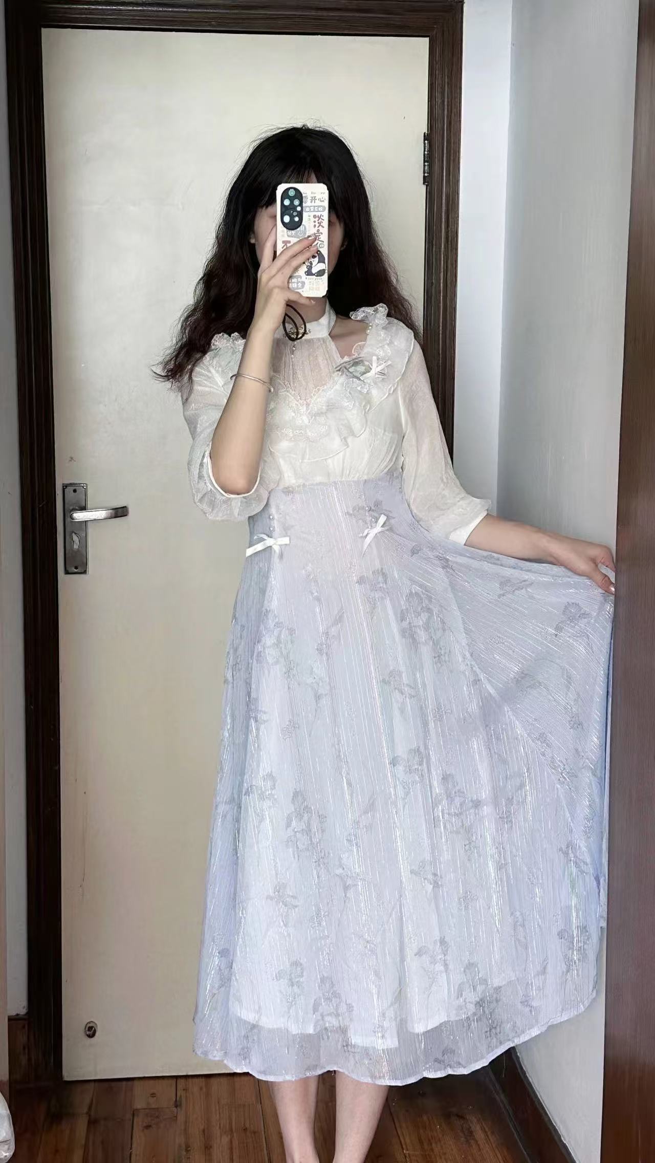 Abito Floreale Lolita da Donna - French Vintage Floral Midi Dress recensione e prezzo