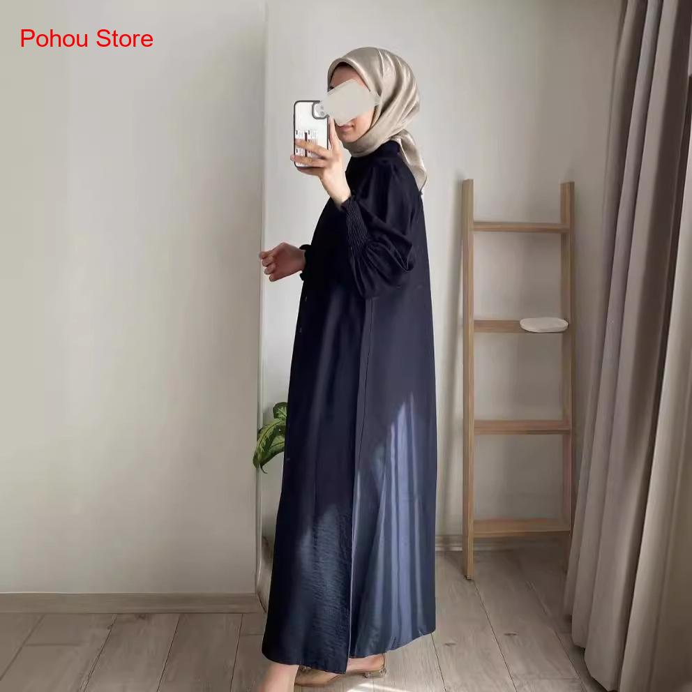 Abito chemisier stile coreano  - Korean Style A Line Shirt Dress recensione e prezzo