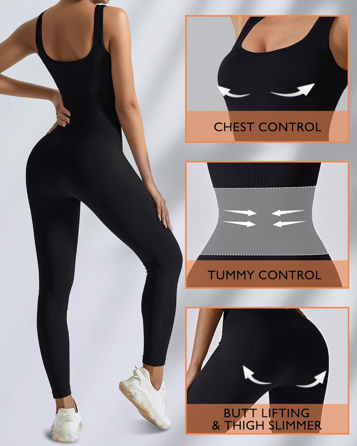 Tuta da allenamento senza cuci - Seamless Ribbed Workout Tank Top recensione e prezzo