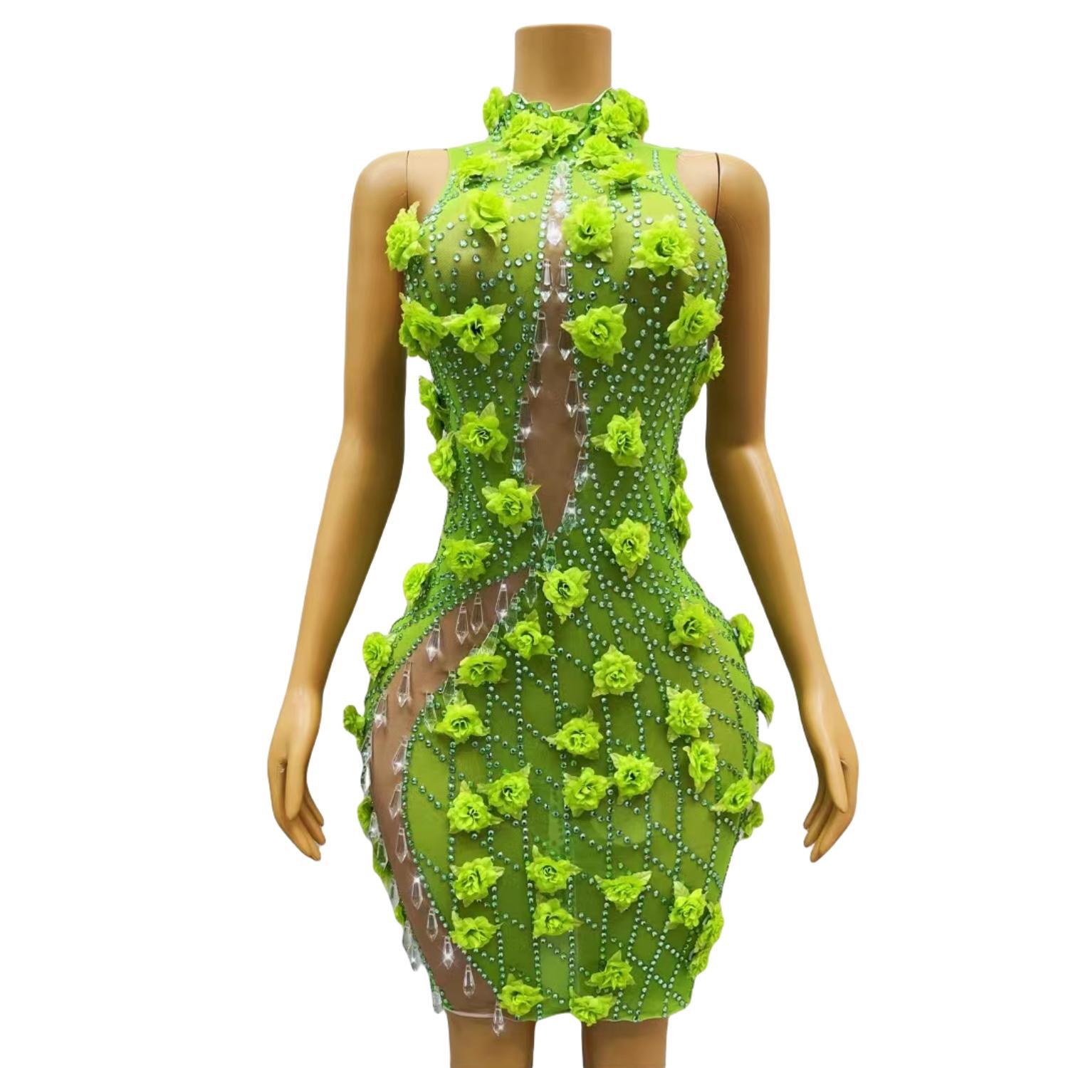 Chic cristalli scintillanti st - Sparkly Rhinestone Club Party Dress recensione e prezzo