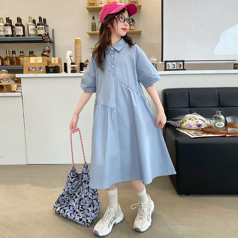 Abbigliamento per bambini core - Korean Style A Line Shirt Dress recensione e prezzo